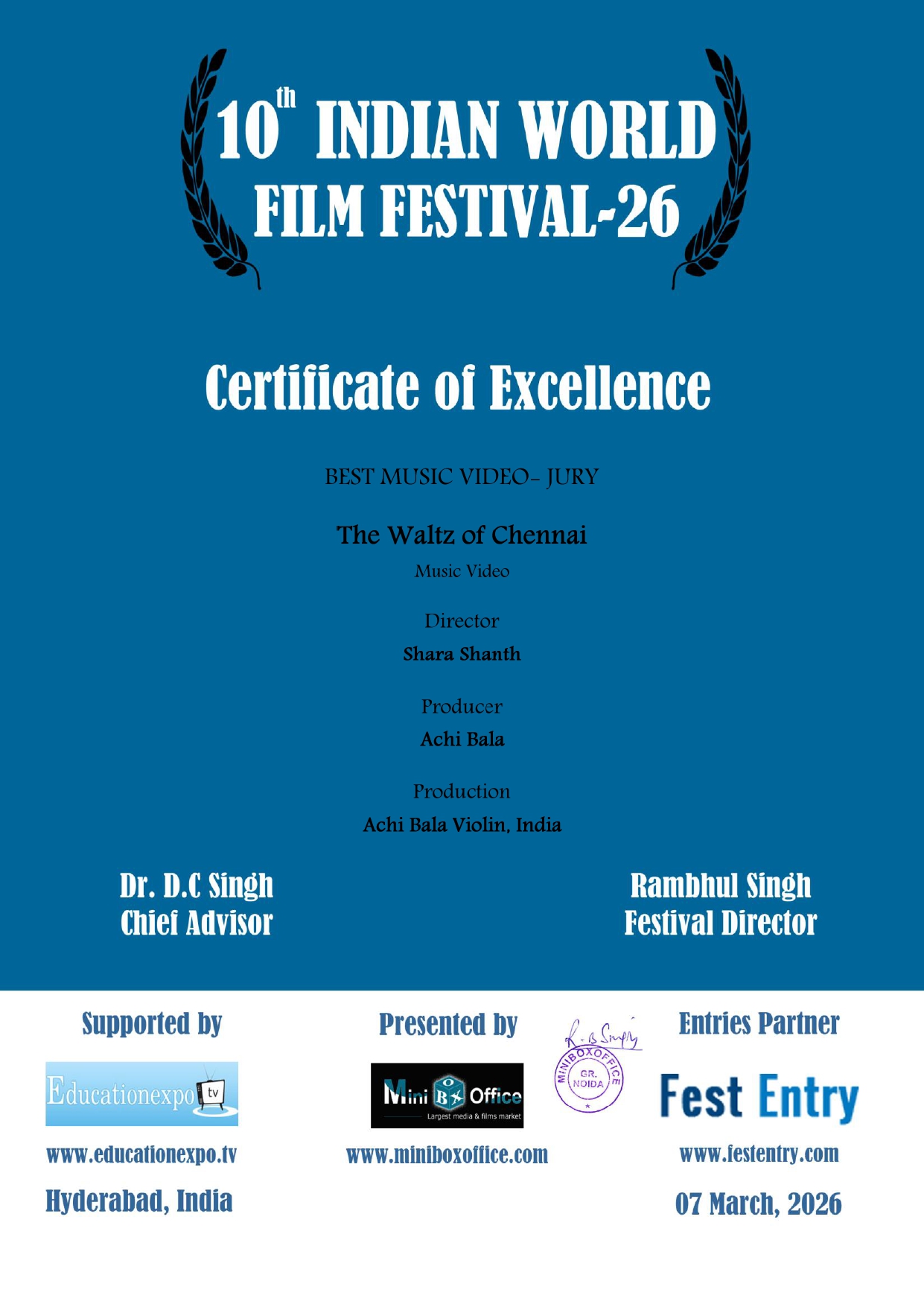 Award recognition image